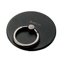 【ELECOM エレコム】スマホリング マグネット リング 着脱可能 【 MagSafe 対応 iPhone 】 スマホスタンド機能 薄型 マット加工 スマホグ...