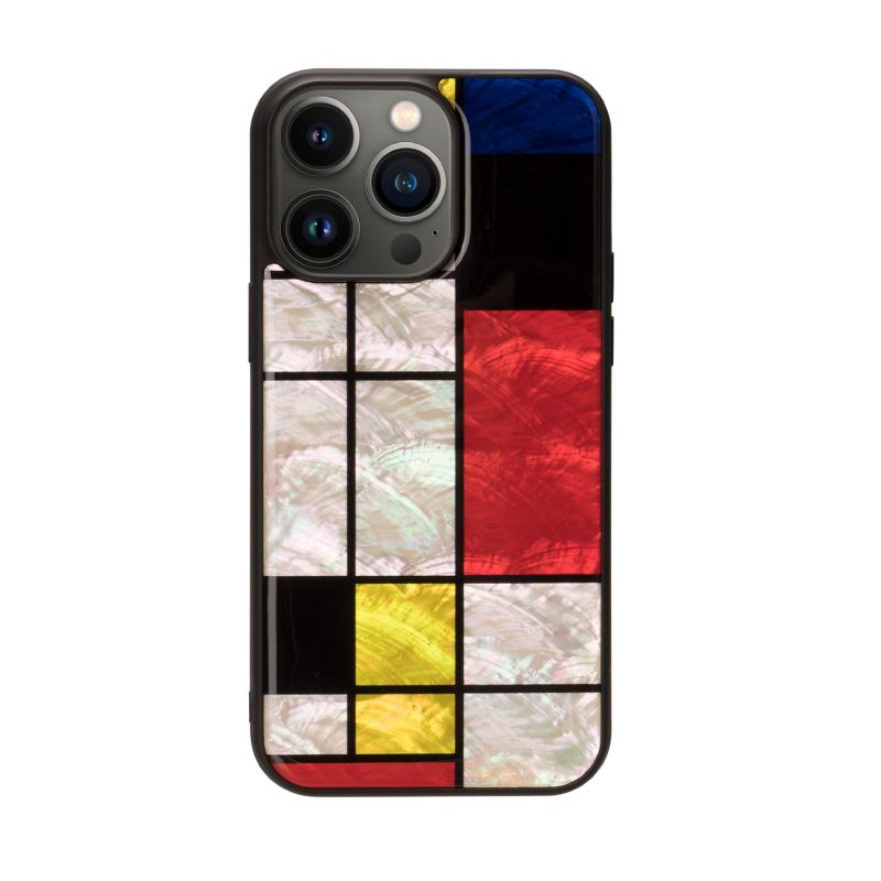 yikinszVRLP[X for iPhone 14 Pro Max Mondrian X}[gtH X}z ACtH14 v}bNX 킢  [][R]