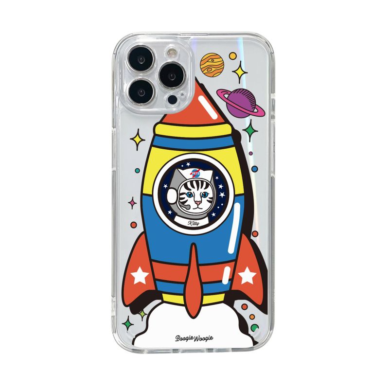 yBOOGIE WOOGIEzI[P[X for iPhone 14 Pro Kitty Rocket X}[gtH X}z ACtH14 v 킢  [][R]