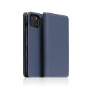 【SLG Design】Hybrid Grain Leather Case for iPhone 14 Royal Blue ハイブリッドグレインレザーケース ロイヤルブルー スマートフォン ケース スマホ アイフォン14 かわいい おしゃれ [▲][R]