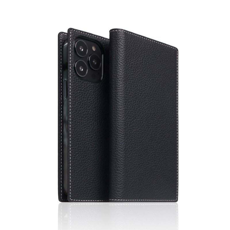 ySLG DesignzFull Grain Leather Case for iPhone 14 Pro Max ubNu[ tOC U[ X}[gtH X}z ACtH14 v}bNX v  [][R]