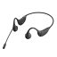 【サンワサプライ】骨伝導ヘッドセット 両耳タイプイヤホン 口元マイク 防水Bluetooth5.3対応 USB充電 [▲][SW]