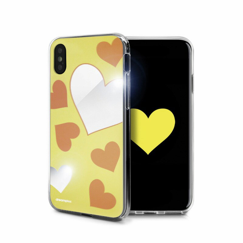 dreamplusʥɥ꡼ץ饹ˡ̥Сޥۥ iPhone XS / X Heart MIRROR CASE  ޡȥե󥱡 ޥۥ[][R]