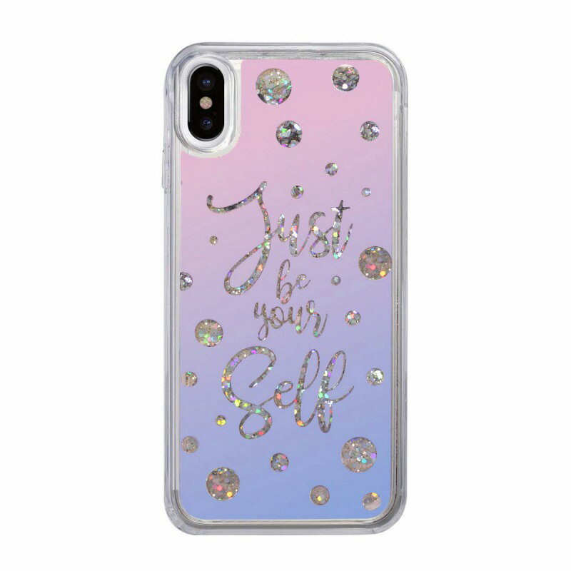 icoverʥСˡ̥Сޥۥ iPhone XS / X Sparkle case Calligraphy ޡȥե󥱡 ޥۥ[][R]