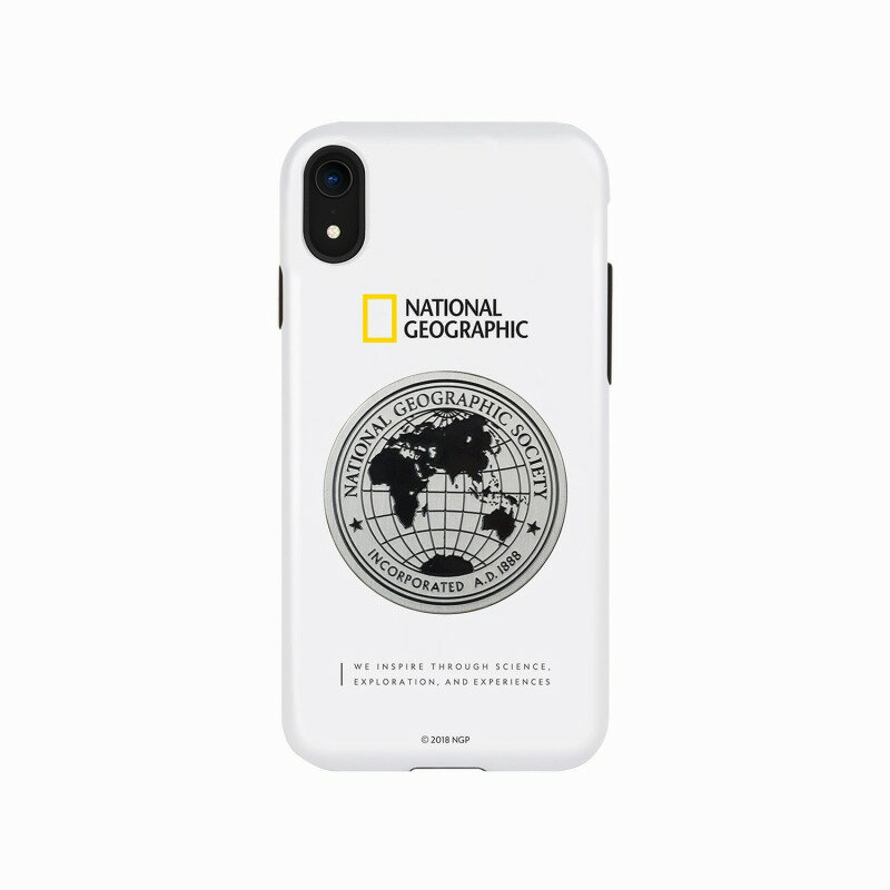 yNational Geographic(iViWIOtBbN)zwʃJo[^X}zP[X iPhone XR Global Seal Metal-Deco Case zCg X}[gtHP[X X}zP[X[][R]