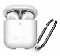 【araree（アラリー）】AirPods アクセサリー AirPods Case POPS Wireless Charging Case専用 ホワイト アクセサリー ケース Airpods エアーポッズ エアーポッズケース[▲][R]