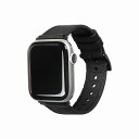 Apple Watch 40mm/38mm用 GENUINE LEATHER STRAP AIR ブラック アップルウォッチ用バンド [▲][R]