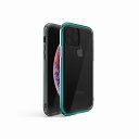 motomo iPhone 11 Pro用 INO LINE INFINITY CLEAR CASE ハイブリッドケース（Emerald） MT16777I58R