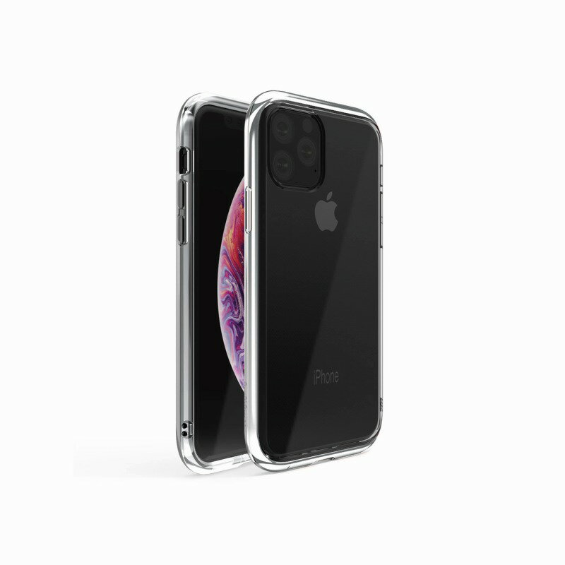 iPhone 11 Pro INO LINE INFINITY CLEAR CASE Silver 背面カバー型 スマートフォンケース スマホケース[▲][R]