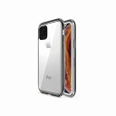 motomo iPhone 11 Pro用 INO LINE INFINITY CLEAR CASE ハイブリッドケース（Black） MT16781I58R