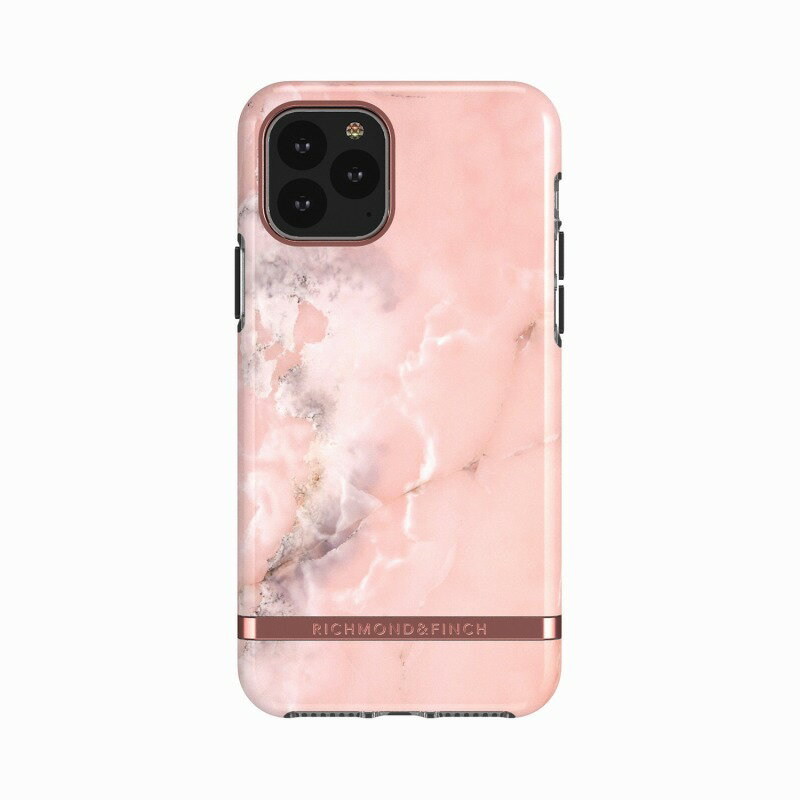 【Richmond & Finch（リッチモンド＆フィンチ）】iPhone 11 Pro Max FREEDOM CASE マーブル Pink Marble 背面カバー…