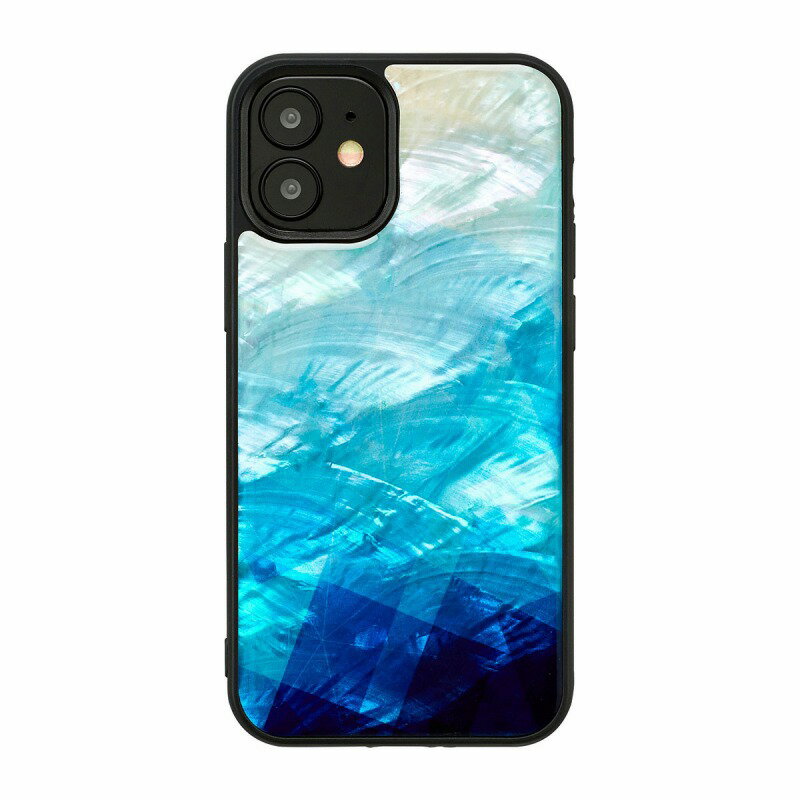 yikinsziPhone12 / iPhone12Pro VRLP[X Blue Lake wʃJo[^ X}zP[X[][R]