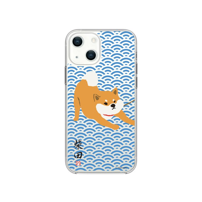 yabbi FRIENDSziPhone 13 mini ΂ w Jo[ \tgNAP[X ₢ X}zP[X[][R]