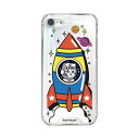 【BOOGIE WOOGIE】オーロラケース iPhone SE 3/SE 2/8/7 Kitty Rocket 韓国 SE 第三世代 背面カバー おしゃれ ケース ▲ R