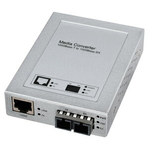 【サンワサプライ】光メディアコンバータ (LAN-EC212C) [▲][SW]