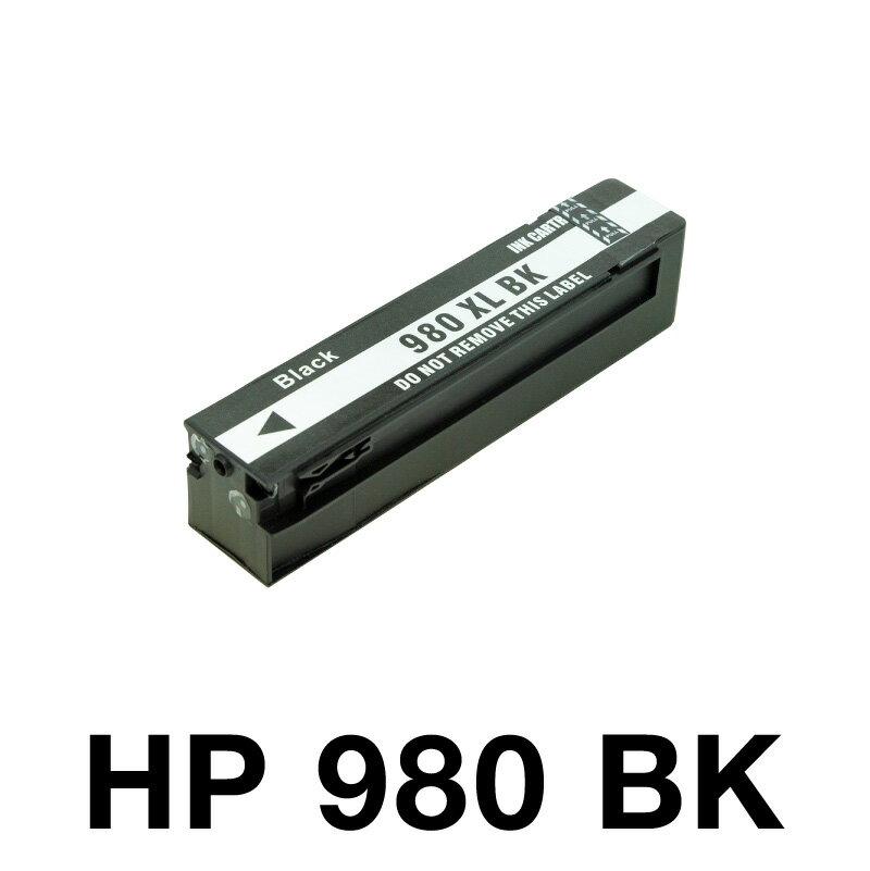 HP�ץ�󥿡��� �ߴ����� HP980XL �֥�å� ���̡�IC���å�ͭ�ʻ���ɽ����ǽ�աˡۥҥ塼��åȡ��ѥå�����