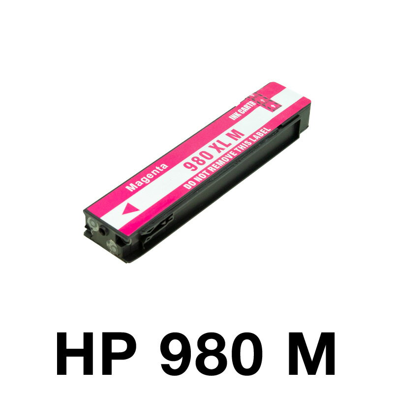 HP�ץ�󥿡��� �ߴ����� HP980XL �ޥ��� ���̡�IC���å�ͭ�ʻ���ɽ����ǽ�աˡۥҥ塼��åȡ��ѥå�����