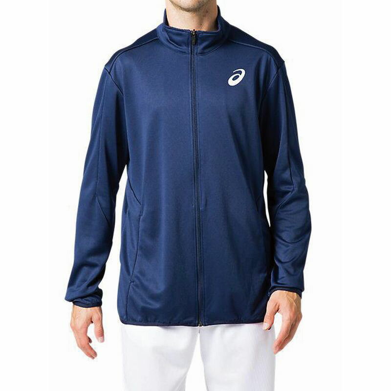 【アシックス】トレーニングジャケット 400 ピーコート S 陸上 （メンズ） /2091A176 [▲][ZX]のサムネイル