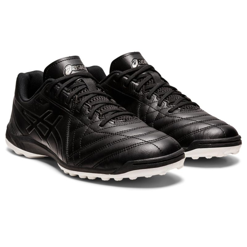 【アシックス】CALCETTO WD 8 TF 002 BLACK/GUNMETAL 24.5 フットサル シューズ（ユニ） [▲][ZX]