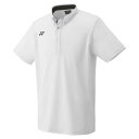 【ヨネックス】ユニゲームシャツ（フィットスタイル） 011 ホワイト SS テニス・バドミントン ウエア（ユニ） /10455 [▲][ZX]