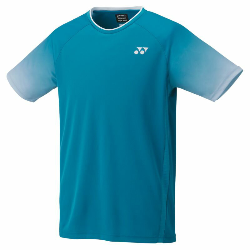【ヨネックス】ユニゲームシャツ（フィットスタイル） 817 ティールブルー SS テニス・バドミントン ウエア（ユニ） /10469 [▲][ZX]