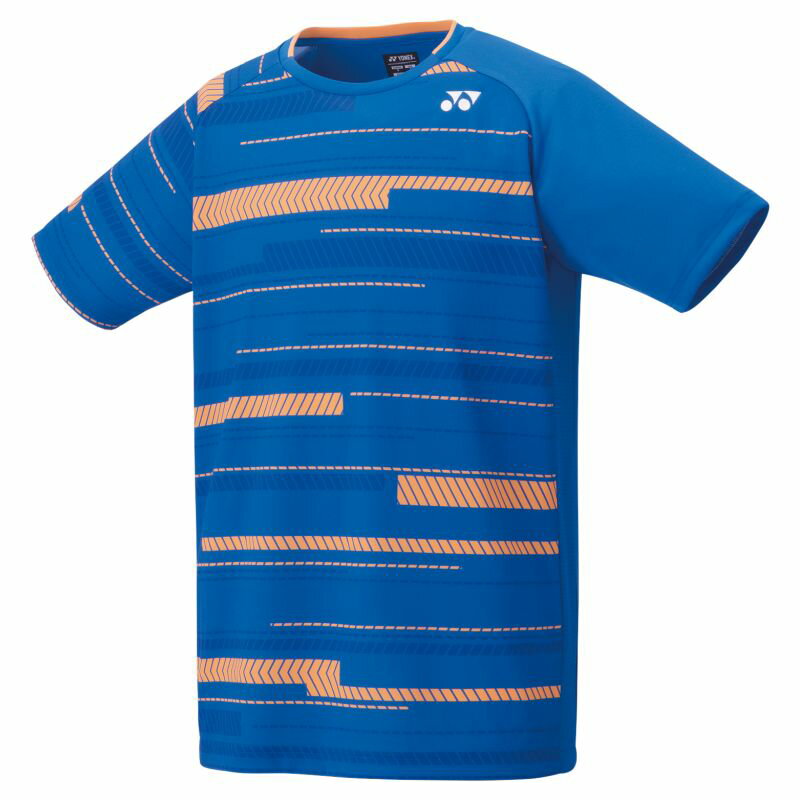 【ヨネックス】ユニゲームシャツ（フィットスタイル） 786 ブラストブルー M テニス・バドミントン ウエア（ユニ） /10472 [▲][ZX]