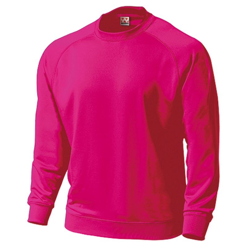 【ウンドウ】ドライスウェットラグランシャツ 17 Bピンク 130 オールスポーツ シャツ /P-3000J [▲][ZX]