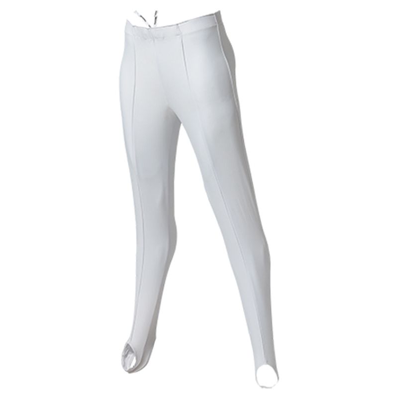 【ウンドウ】男子体操パンツロング 00 ホワイト 140 体操 パンツ /P-450J [▲][ZX]