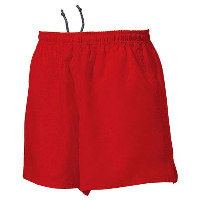 【ウンドウ】ラグビーシャツ 11 レッド 120 ラグビー シャツ /P-3580J [▲][ZX]