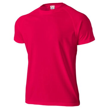 【ウンドウ】超軽量ドライラグランTシャツ 17 Bピンク XL オールスポーツ Tシャツ [▲][ZX]