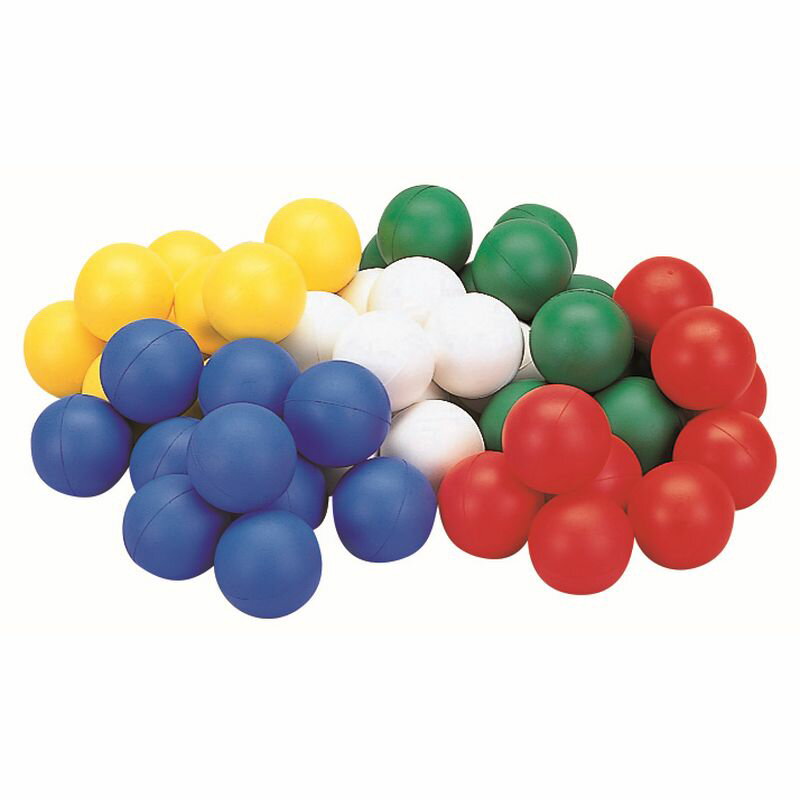 【エバニュー】カラー玉セットPU（10個入） 700 青 /EKA483 [▲][ZX]