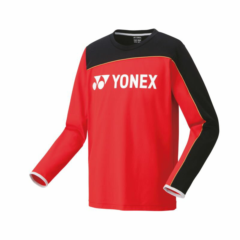 【ヨネックス / YONEX】ユニライトトレーナー サンセットレッド Lサイズ ウェア ユニ テニス バドミントン /31048 [▲][ZX]