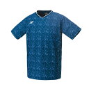 【11%OFFクーポン！5/1限定！】【ヨネックス / YONEX】メンズゲームシャツ フィットスタイル ネイビー／ブルーパープル Mサイズ ウェア メンズ テニス バドミントン /10480 [▲][ZX]