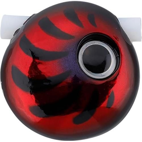 JACKALL ジャッカル 鉛式ビンビン玉スライドヘッド 45g F-0293 シマシマブラックレッド