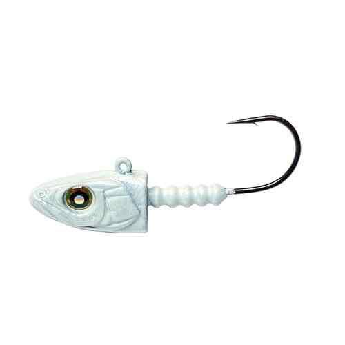Rakuten - NISHINE ニシネルアーワークス ニシネ スメルトヘッド 1/8oz #1 Pearl White