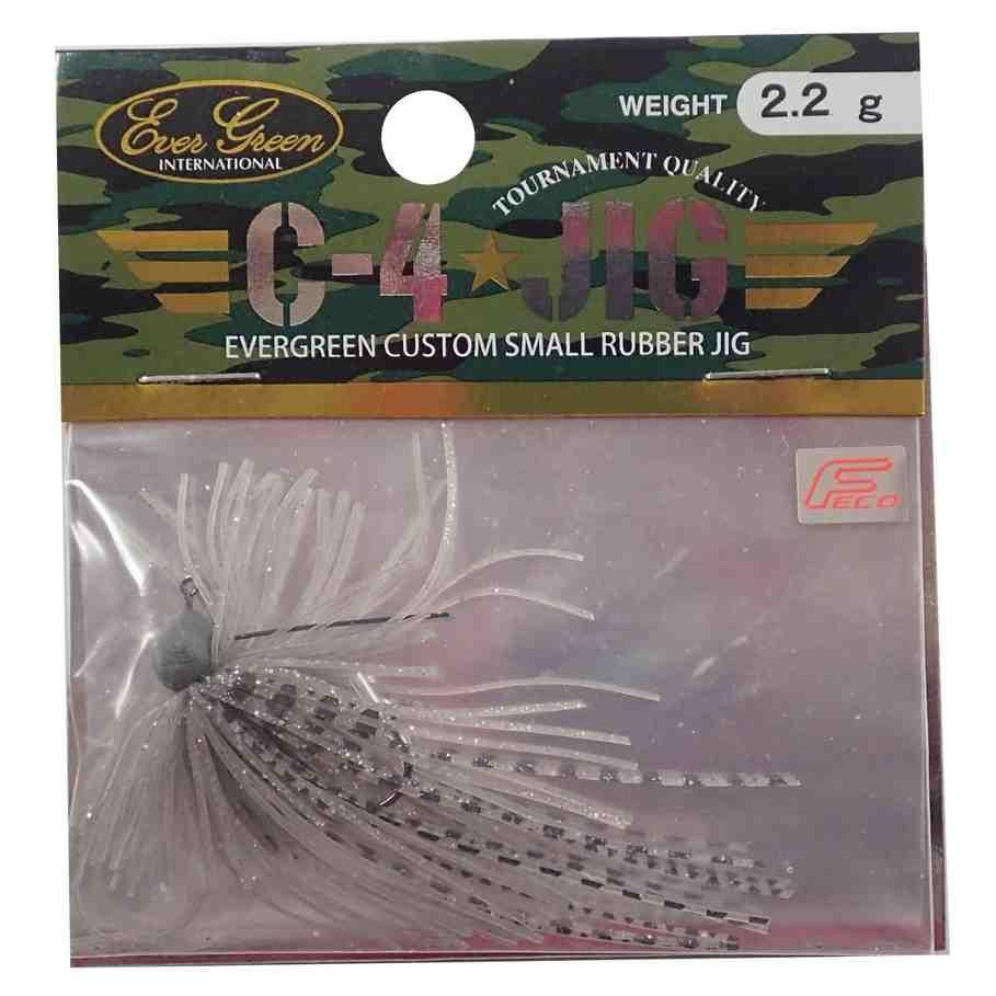 EVERGREEN エバーグリーン C-4ジグ 2.2g #206 スモークシルバー