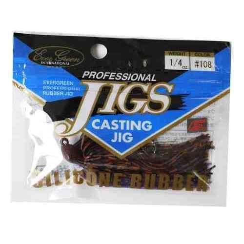 EVERGREEN エバーグリーン キャスティングジグシリコン1/4oz #108BRPUイリューシ