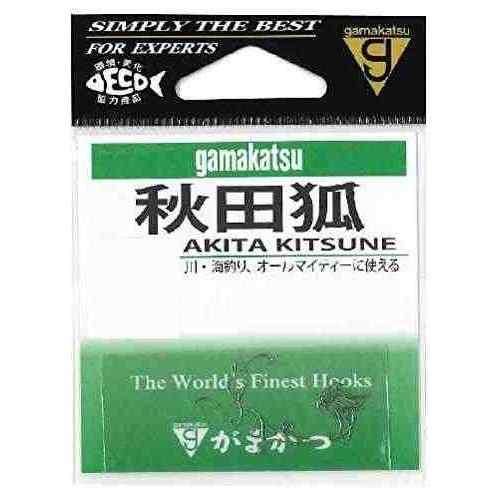 GAMAKATSU がまかつ バラ 秋田キツネ(茶) 3.5