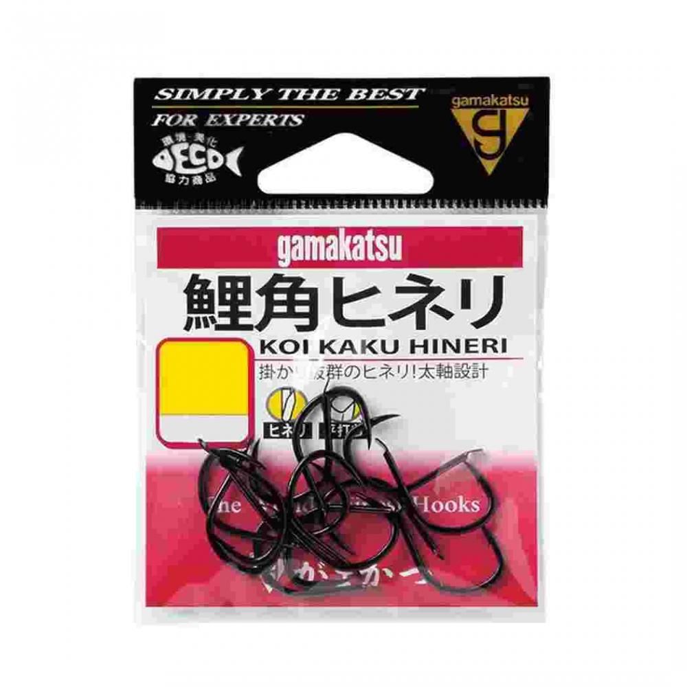 Rakuten - GAMAKATSU がまかつ バラ 鯉角ヒネリ(黒) 15