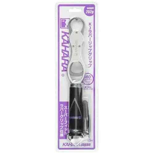 KAHARA Japan カハラジャパン KJラバーリップグリップ シルバー/ガンメタ