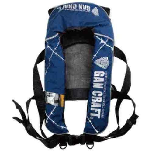 Gancraft ガンクラフト GCインフレータブルライフジャケット #02 ネイビー