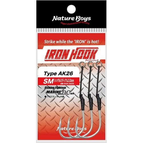 Rakuten - NATUREBOYS ネイチャーボーイズ アイアンフック AK26 シングルミディアム