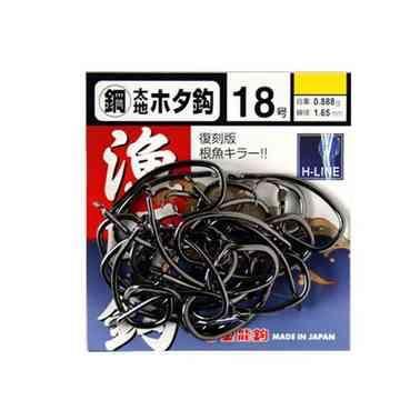 KINRYU 金龍鉤 Hライン 鋼 太地ホタ鈎 白 17号 徳用
