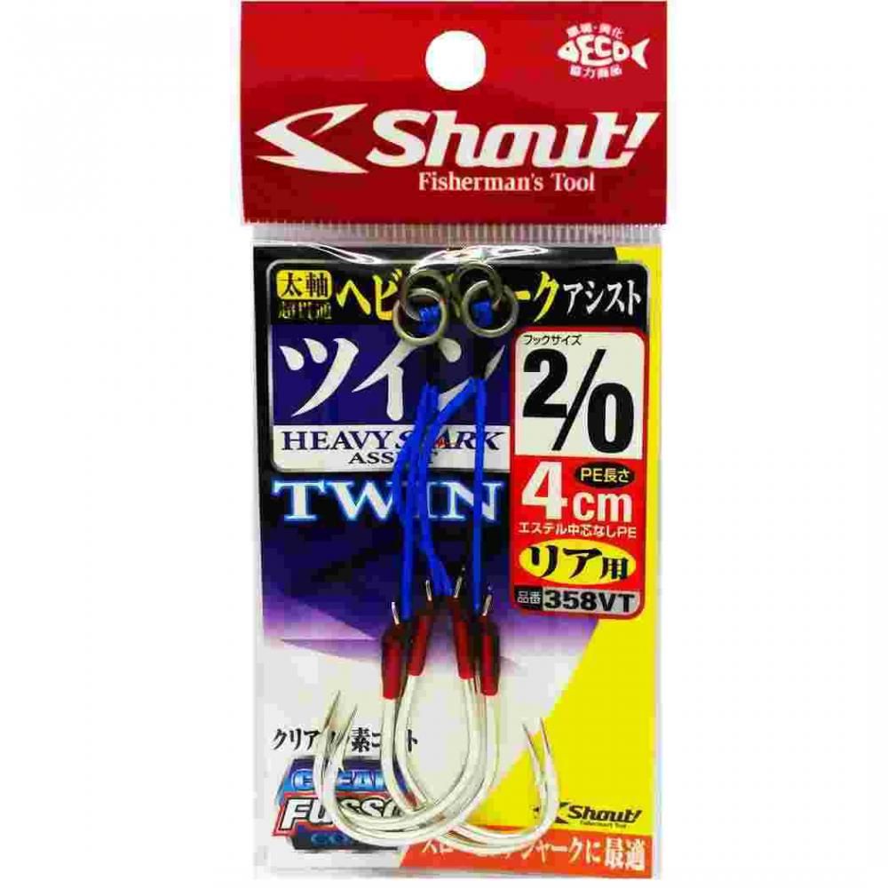 Rakuten - SHOUT! シャウト 358VT ヘビースパーク ツイン4cm 2/0