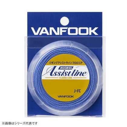 Rakuten - VANFOOK ヴァンフック J-FC ジギングアシストライン・フロロコア ブルー 200LB/32号