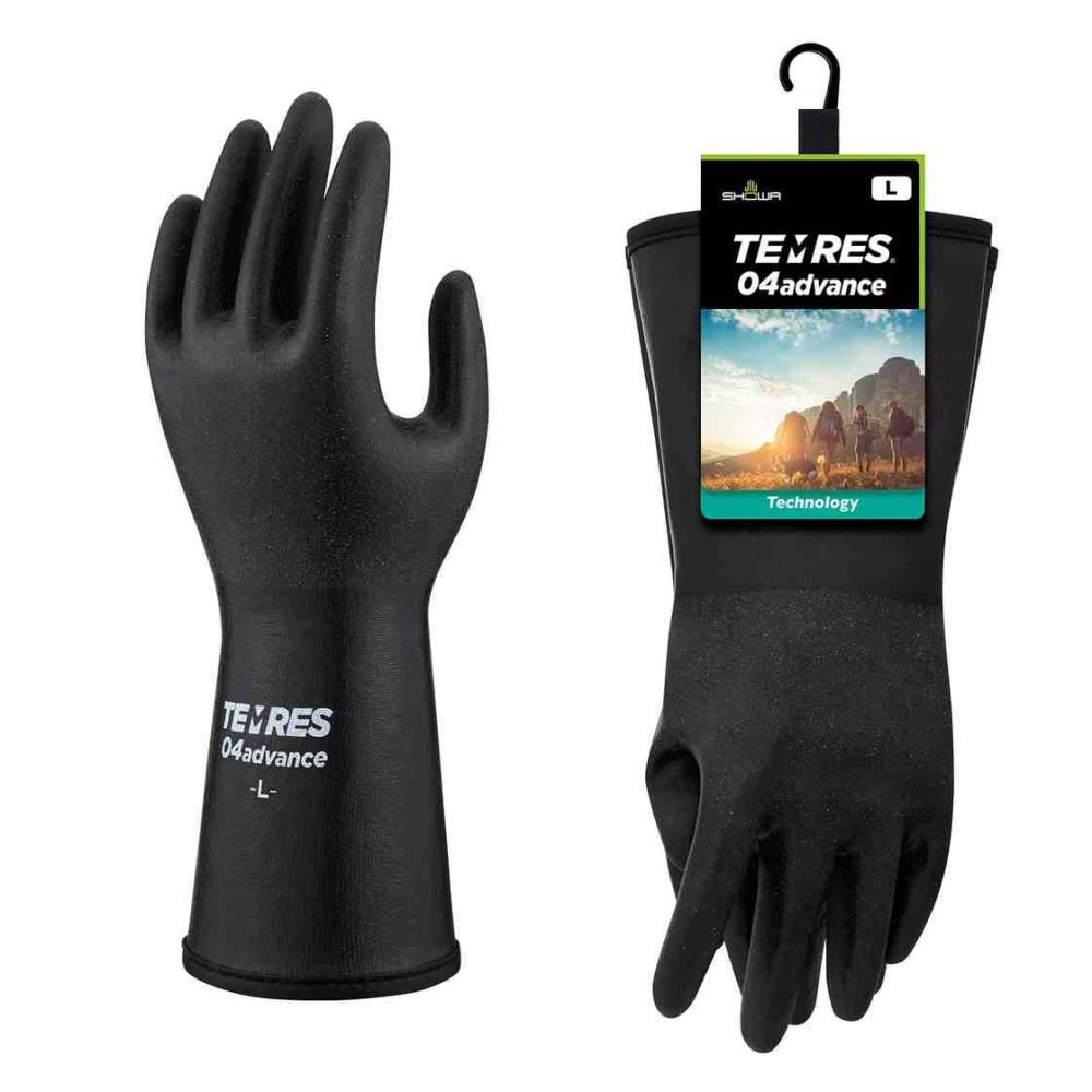 Rakuten - SHOWA GLOVE ショーワグローブ TEMRES 04 advance 透湿防水オールシーズングローブ L