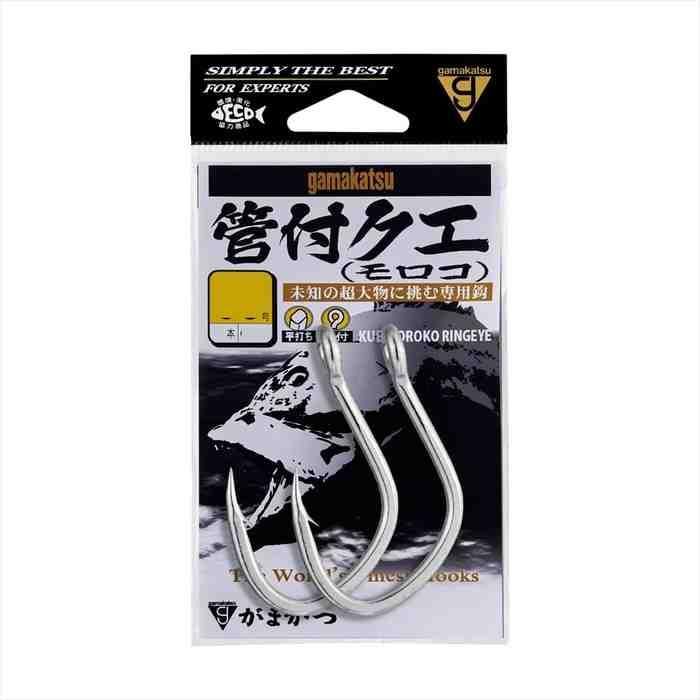 Rakuten - GAMAKATSU がまかつ バラ 管付クエ(モロコ)(銀) 35