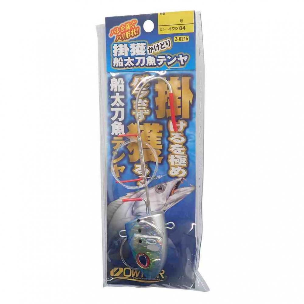 Fly Material - OWNER オーナーばり 36215 掛獲船太刀魚テンヤ 60号 04 イワシ