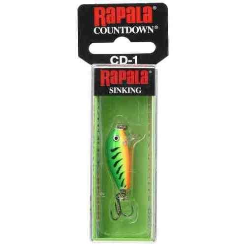 Lures - RAPALA ラパラ カウントダウン2.5cm 2.7g CD1 FT ファイヤー タイガー