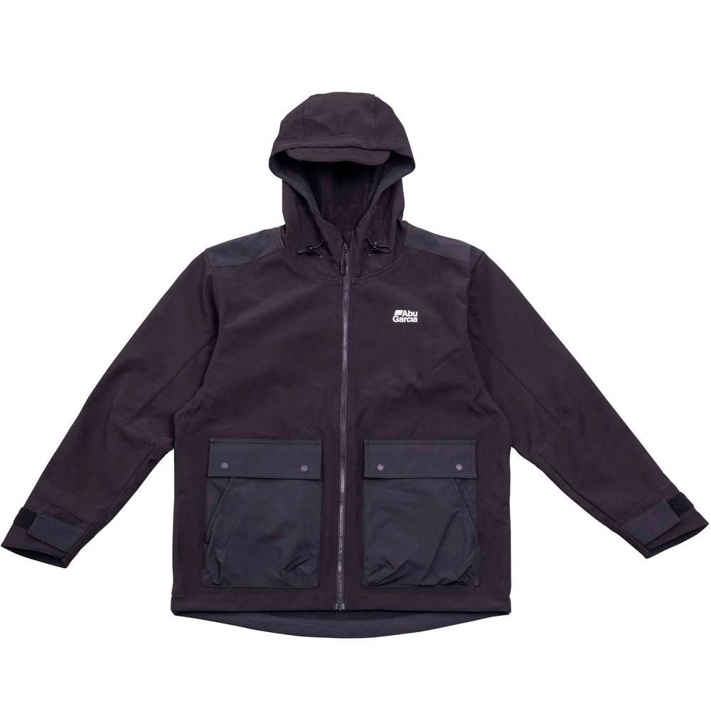 AbuGarcia アブガルシア ウィンドプルーフ ソフトシェルジャケット M BLK